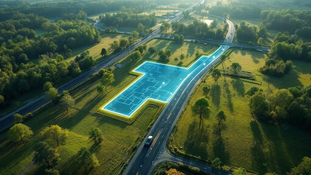 Property line hero image for property line survey pins